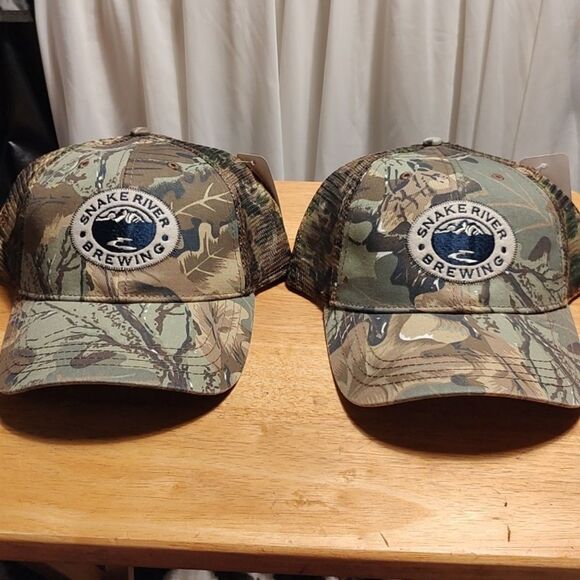 Snake River Brewing Camo Trucker Snapback - New - Picture 7 of 7